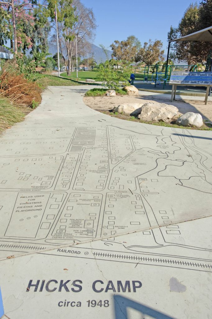 Rio Vista Park Entrance - Hicks Camp Map
