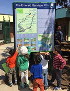 JSFC Campus children - Emerald Necklace Sign